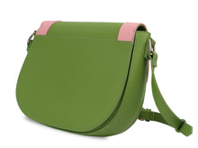 Load image into Gallery viewer, Pink and Green Crossbody Bag
