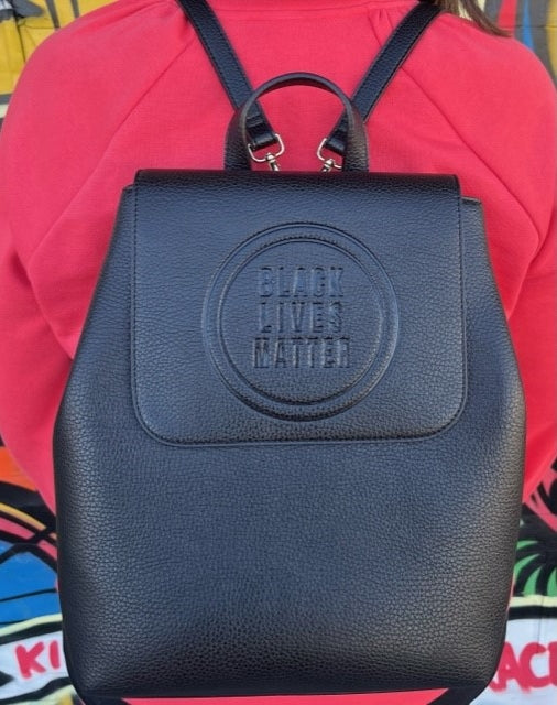 DKNY Tilly Vegan Leather Logo Backpack